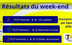 1ère journée interclubs séniors