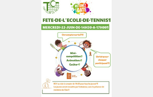 Fête de l'école du Tennis