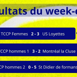 1ère journée interclubs séniors
